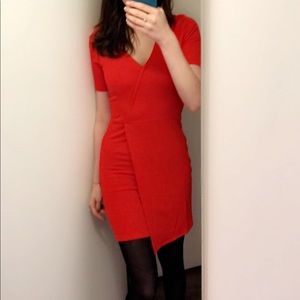 Topshop Tall form fitting dress